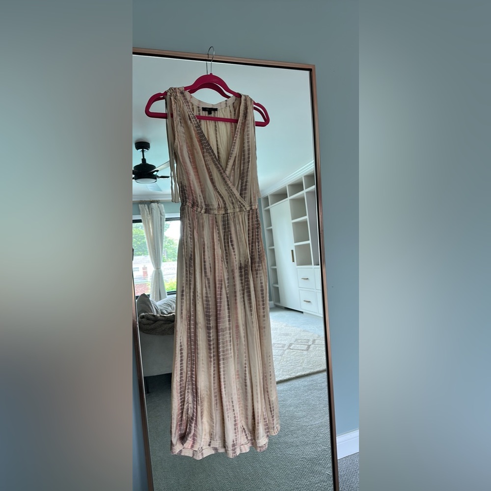 Frye silk maxi dress